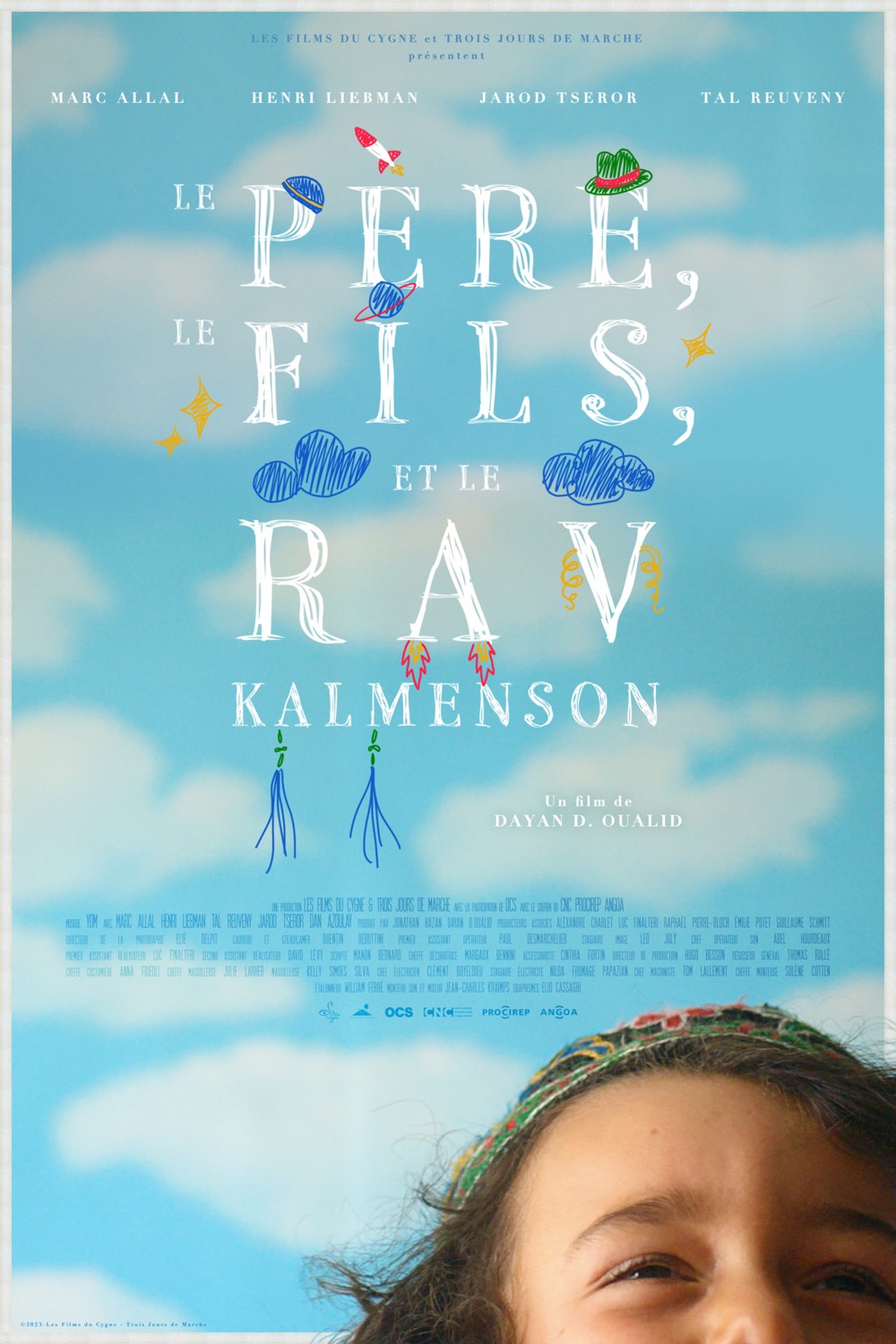 Affiche du film Le Père, Le Fils Et Le Rav Kalmenson